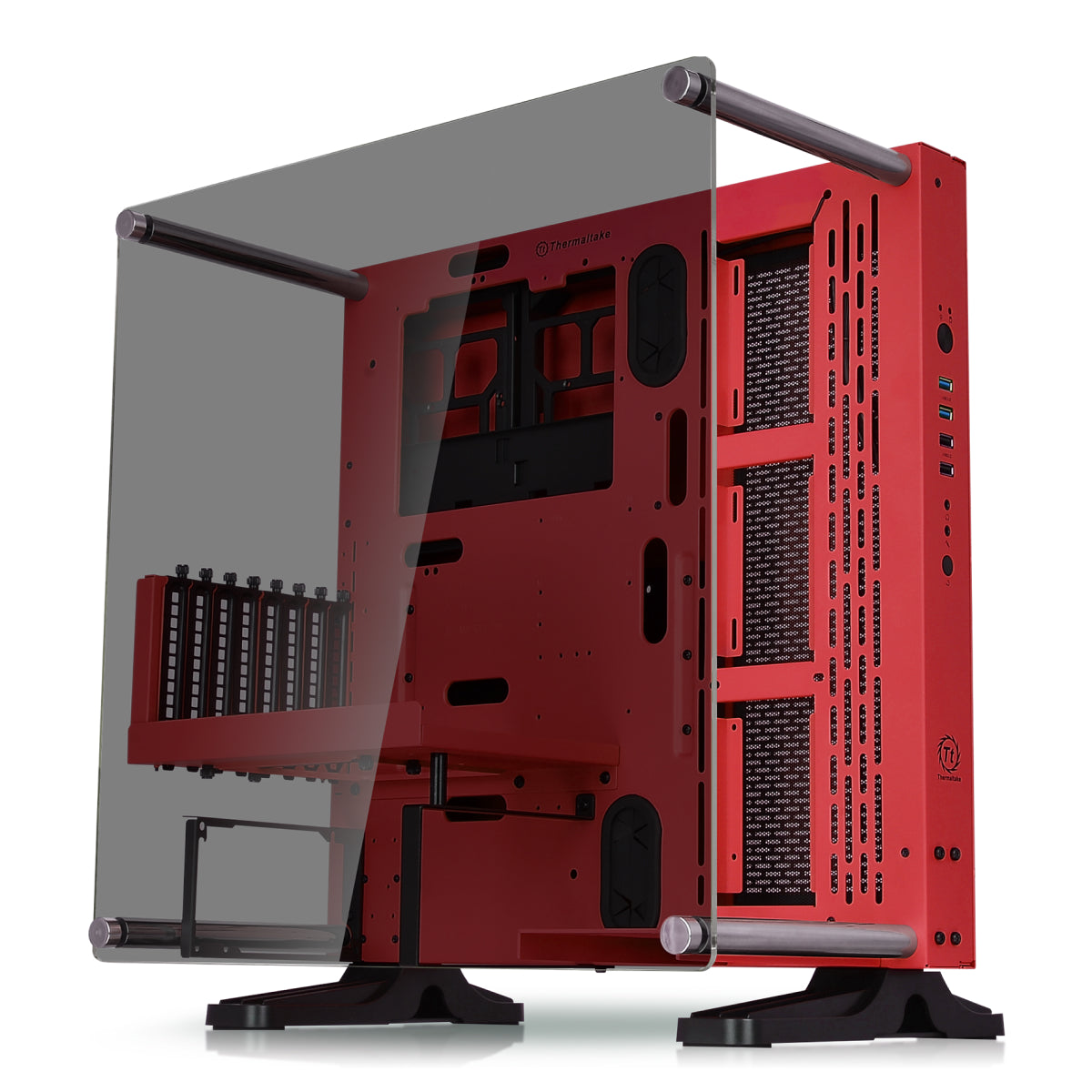 Core P3 Tempered Glass Red Edition – Thermaltake USA