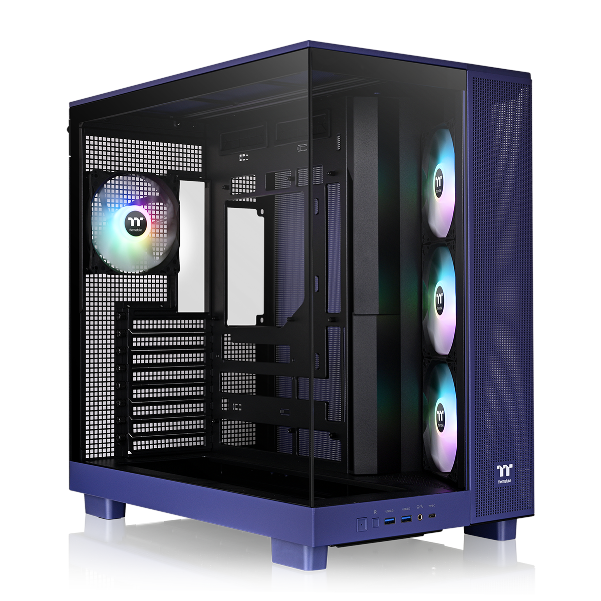View 380 XL TG ARGB Future Dusk Mid Tower Chassis – Thermaltake USA