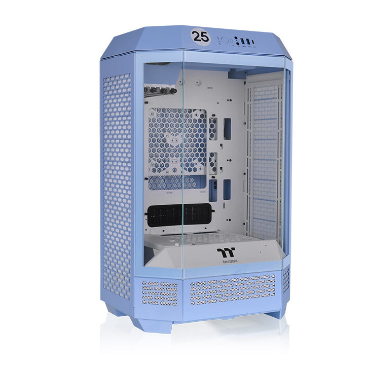 The Tower 300 Hydrangea Blue Micro Tower Chassis – Thermaltake USA