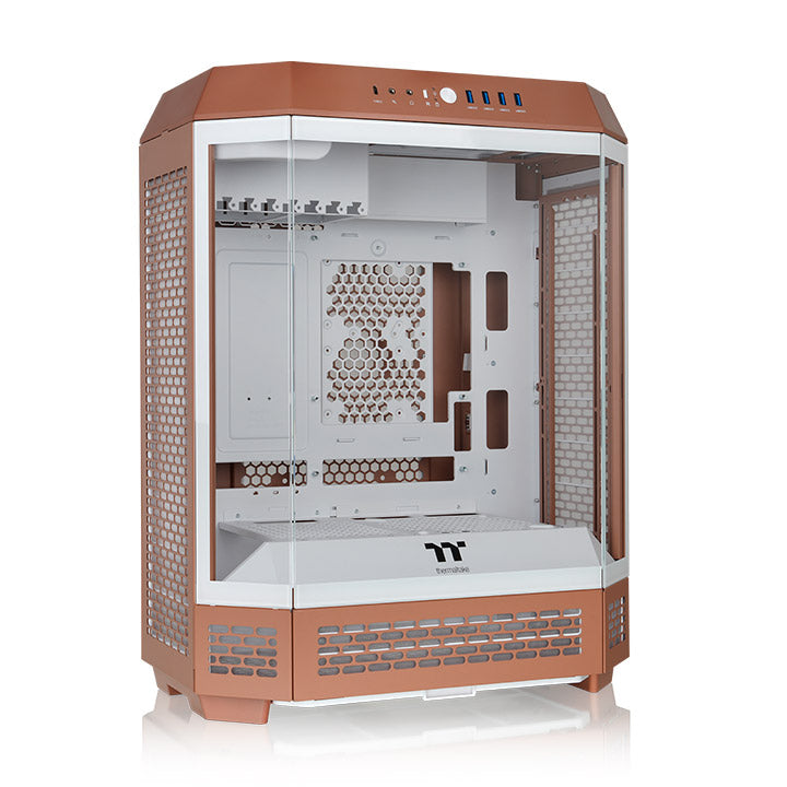 The Tower 600 Mocha Mousse Mid Tower Chassis – Thermaltake USA