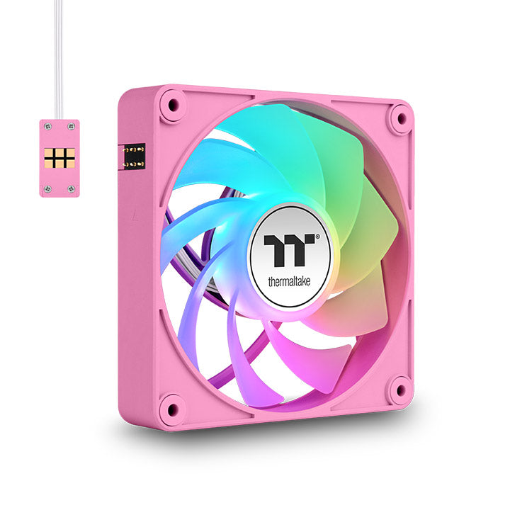 CT140 EX Reverse ARGB Sync PC Cooling Fan Bubble Pink (3-Fan Pack