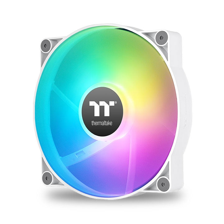 Thermaltake CT200 ARGB ホワイト PCファン CT200 ARGB Sync PC Cooling Fan White (Single Fan Pack