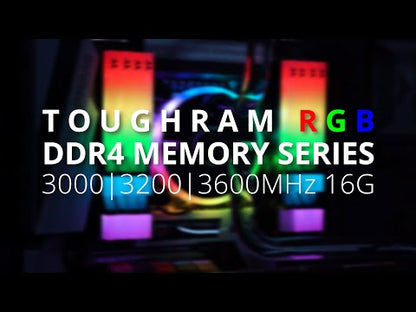 TOUGHRAM RGB Memory DDR4 3600MHz 32GB (16GB x 2)