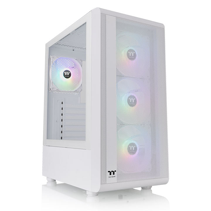 Gabinete View 380 Snow White Tg ARGB Mid Tower C/4 Fans Tt - Ca-1z2-00m1wn- 00 - Melhora o Preço Gabinete View 380 Snow White Tg ARGB Mid Tower C/4 Fans Tt - Ca-1z2-00m1wn- 00 - Melhora o Preço