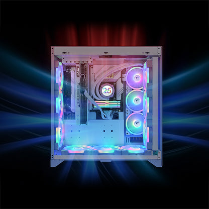 SWAFAN EX14 ARGB Sync PC Cooling Fan Hydrangea Blue TT Premium Edition (3-Fan Pack)