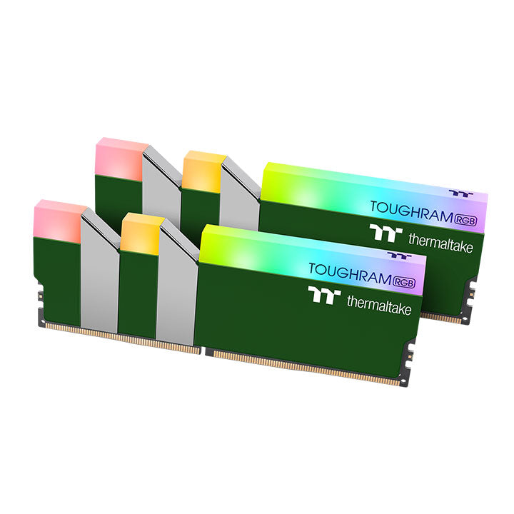 TOUGHRAM RGB Memory DDR4 3600mhz 16GB (8GB x2) –Metallic Gold