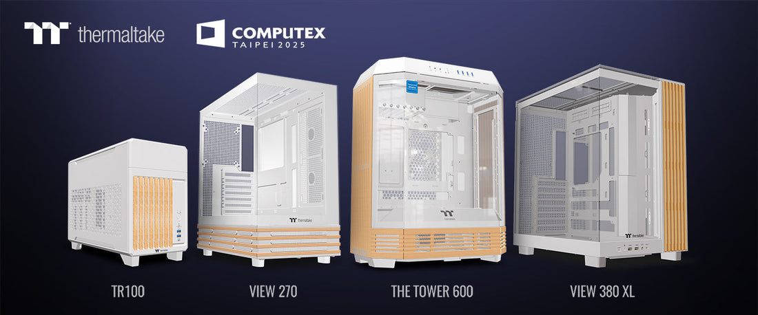 COMPUTEX 2025 - Thermaltake Introduces Nordic-Inspired Wood Accents to PC Chassis and Gaming Furniture