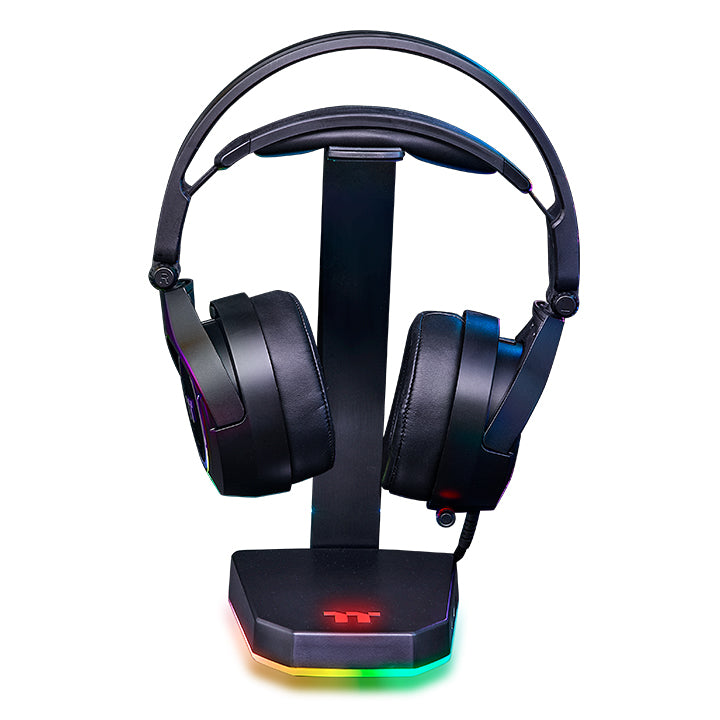 E1 RGB Gaming Headset Stand Thermaltake USA