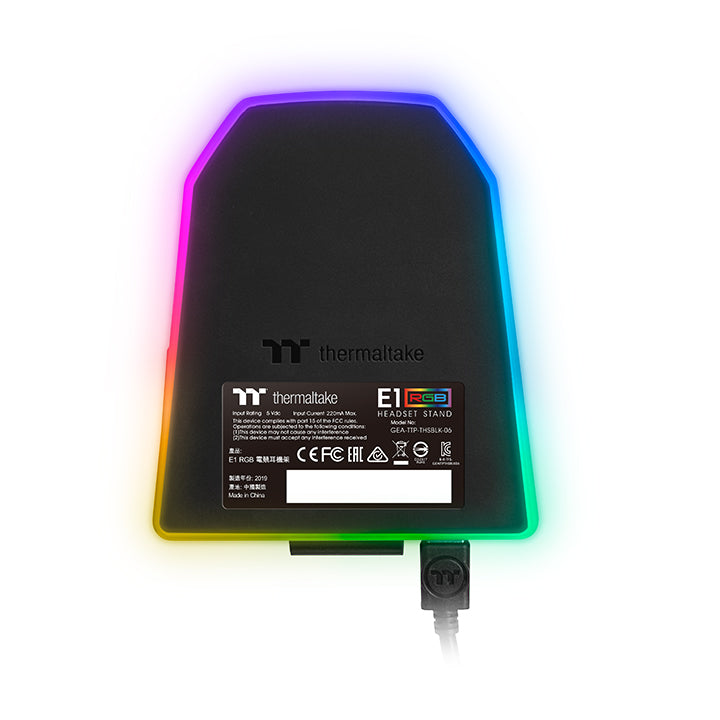 E1 RGB Gaming Headset Stand – Thermaltake USA