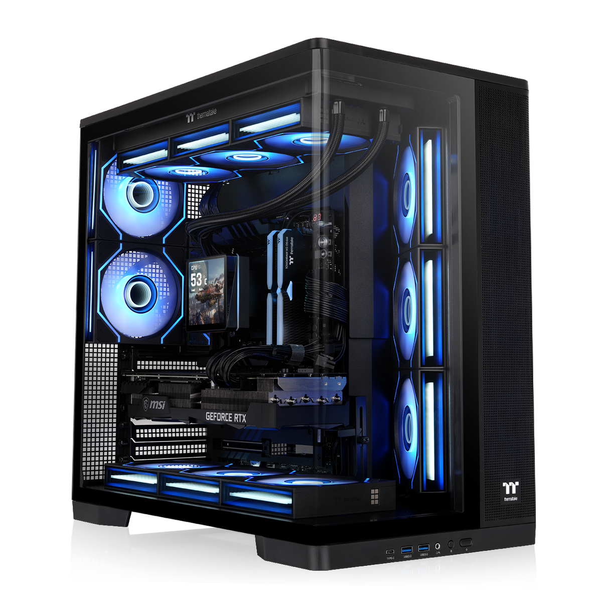 Arcus 380 TG ARGB Mid Tower Chassis