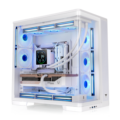 Arcus 380 TG ARGB Snow Mid Tower Chassis