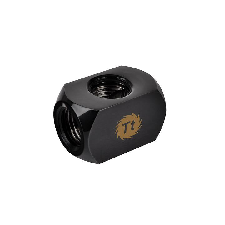 Pacific 4-Way G1/4 Connector Block - Black