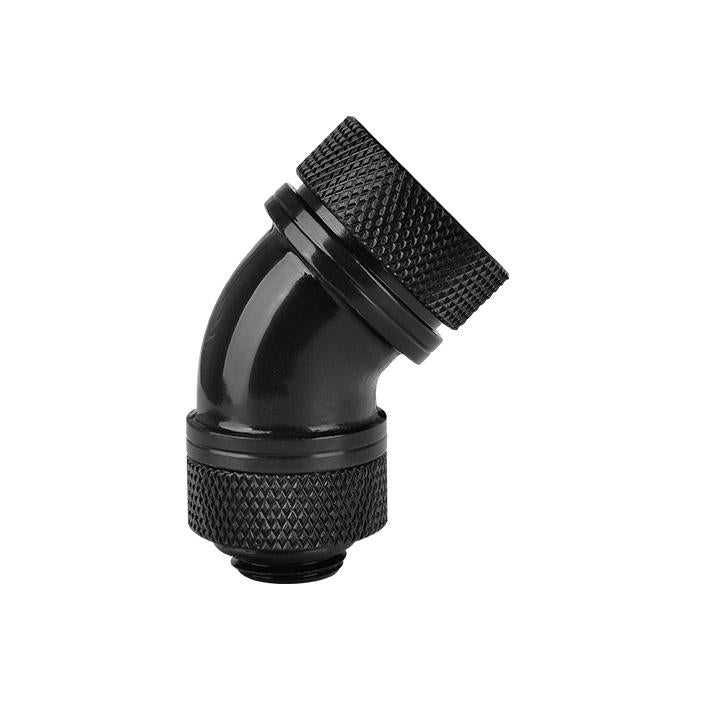 Pacific G14 PETG Tube 45-Degree Compression 16mm OD – Black