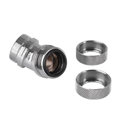 Pacific PETG Tube 45-Degree Dual Compression 16mm OD - Chrome