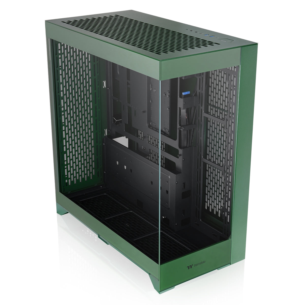 CTE E660 MX Racing Green Mid Tower Chassis