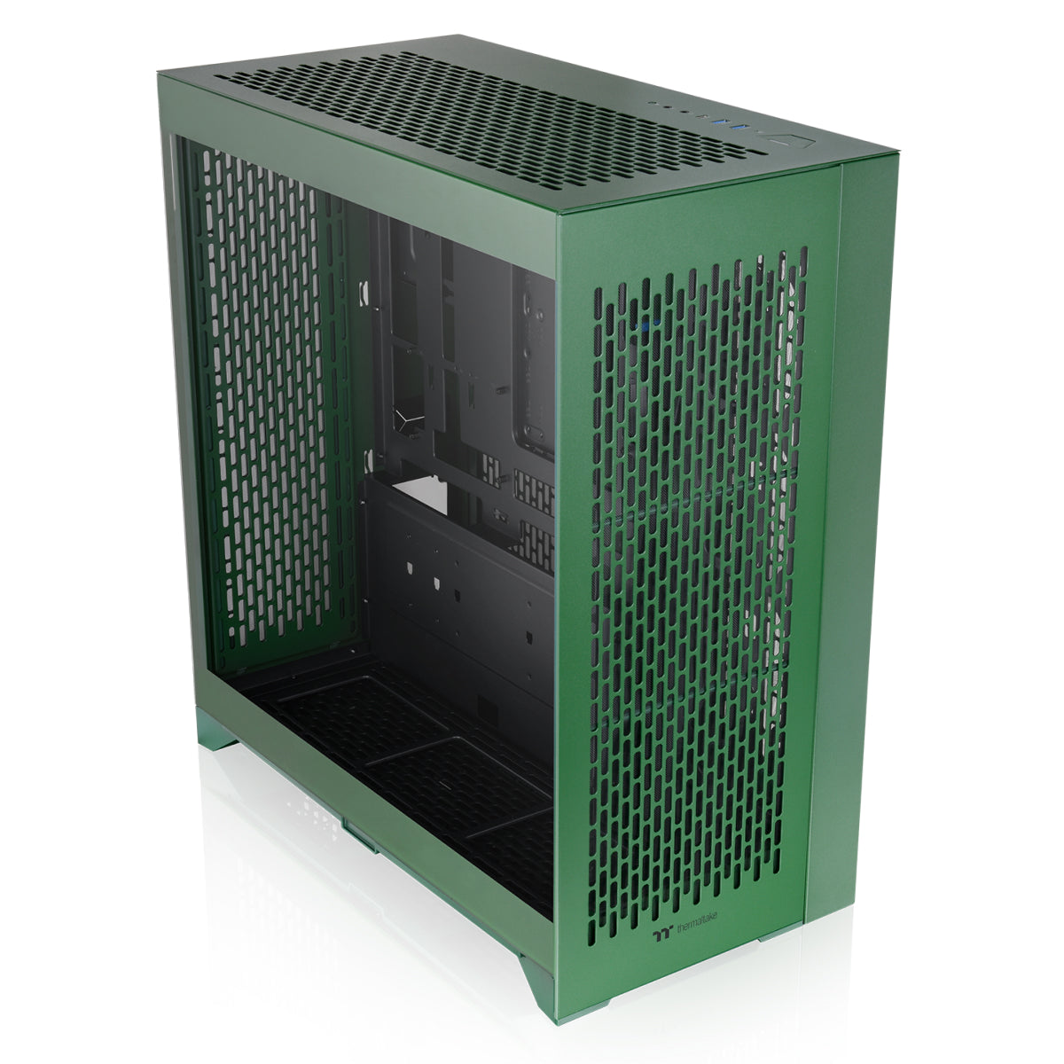 CTE E660 MX Racing Green Mid Tower Chassis