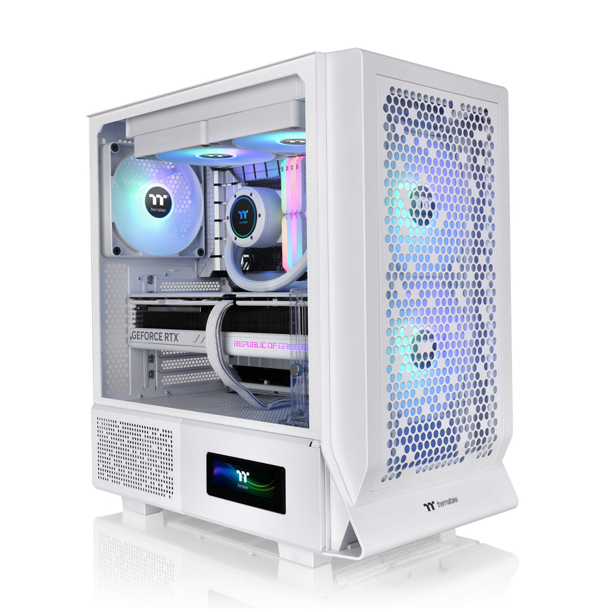 Ceres 330 TG ARGB Snow Mid Tower Chassis