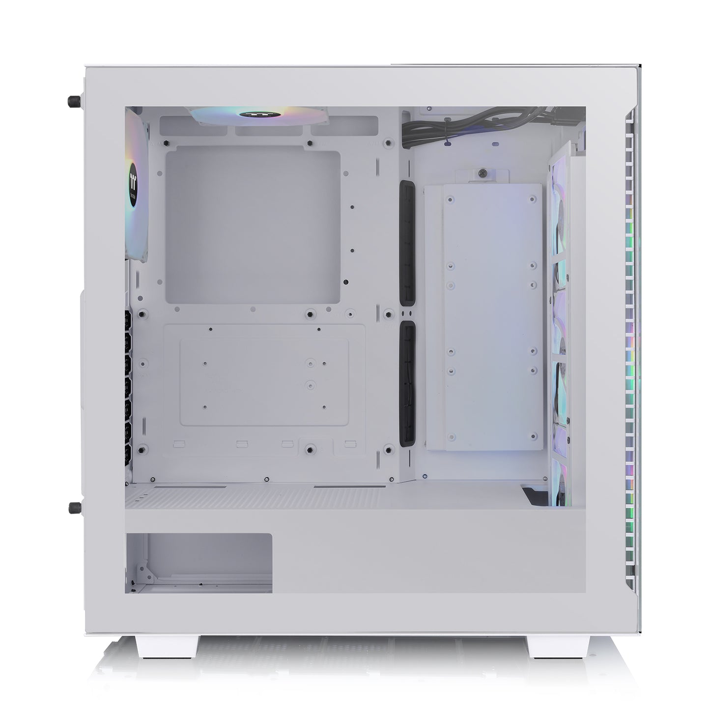 V350 TG Snow ARGB Mid tower Chassis