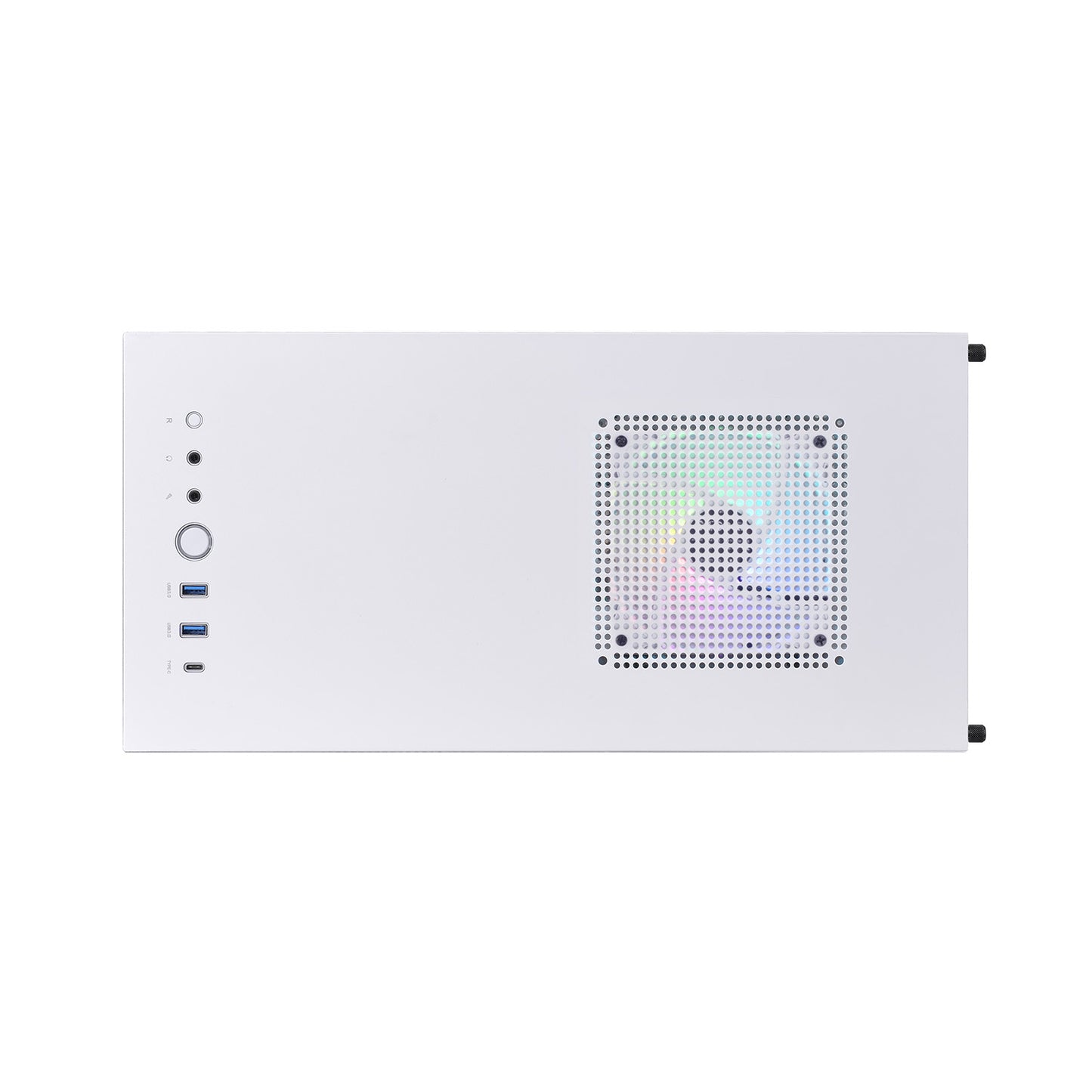 V350 TG Snow ARGB Mid tower Chassis