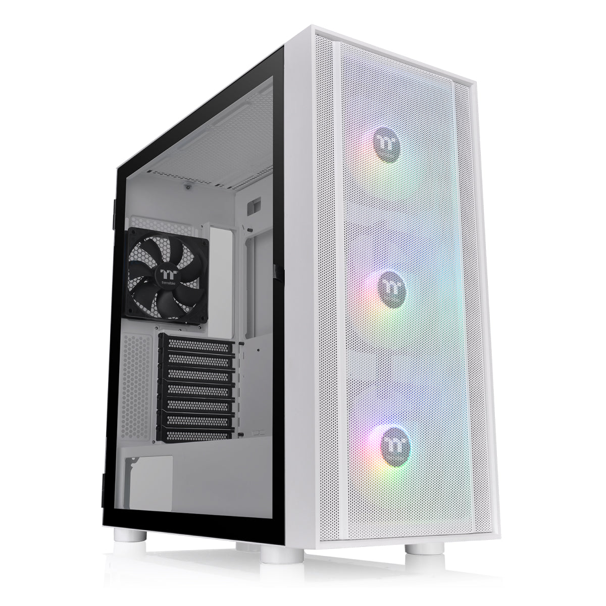 H570 TG ARGB Snow Mid Tower Chassis
