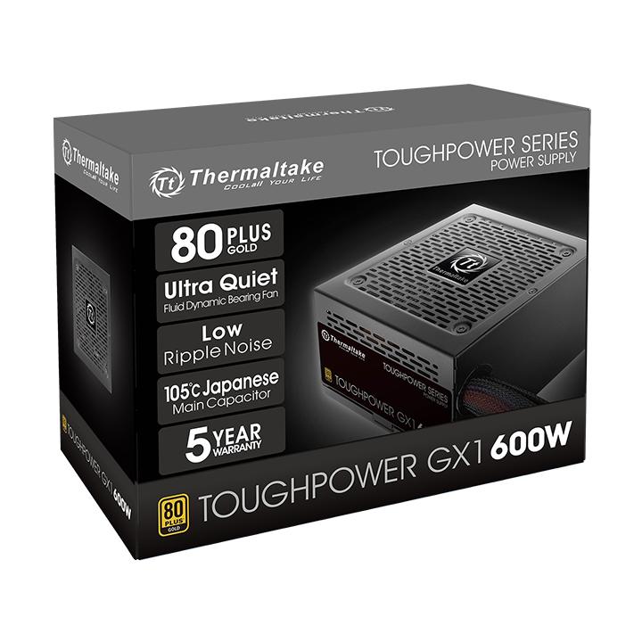 Thermaltake Toughpower GX1 600W Gold – Thermaltake USA