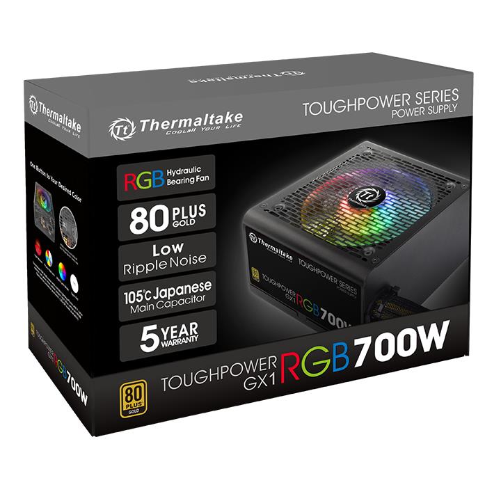 Toughpower GX1 RGB 700W Gold – Thermaltake USA