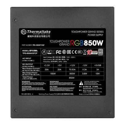 Toughpower Grand RGB 850W Platinum