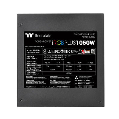 Toughpower iRGB PLUS 1050W Platinum - TT Premium Edition
