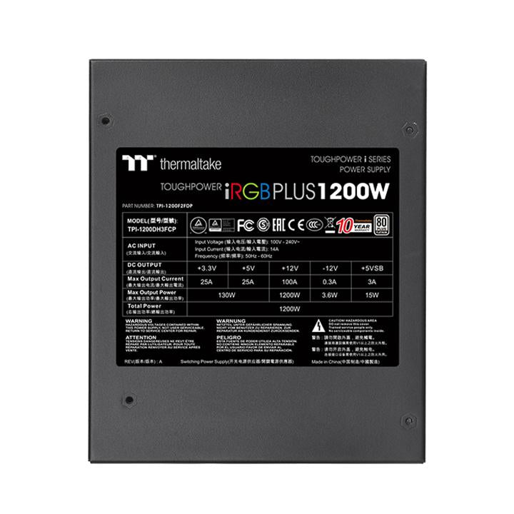 Toughpower iRGB PLUS 1200W Platinum - TT Premium Edition