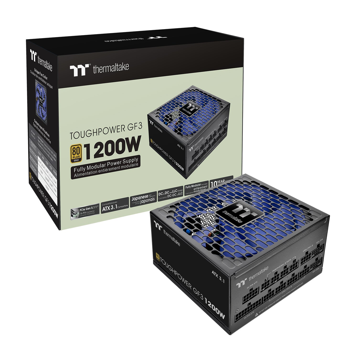 Toughpower GF3 1200W Gold (2026 Version) – Thermaltake USA