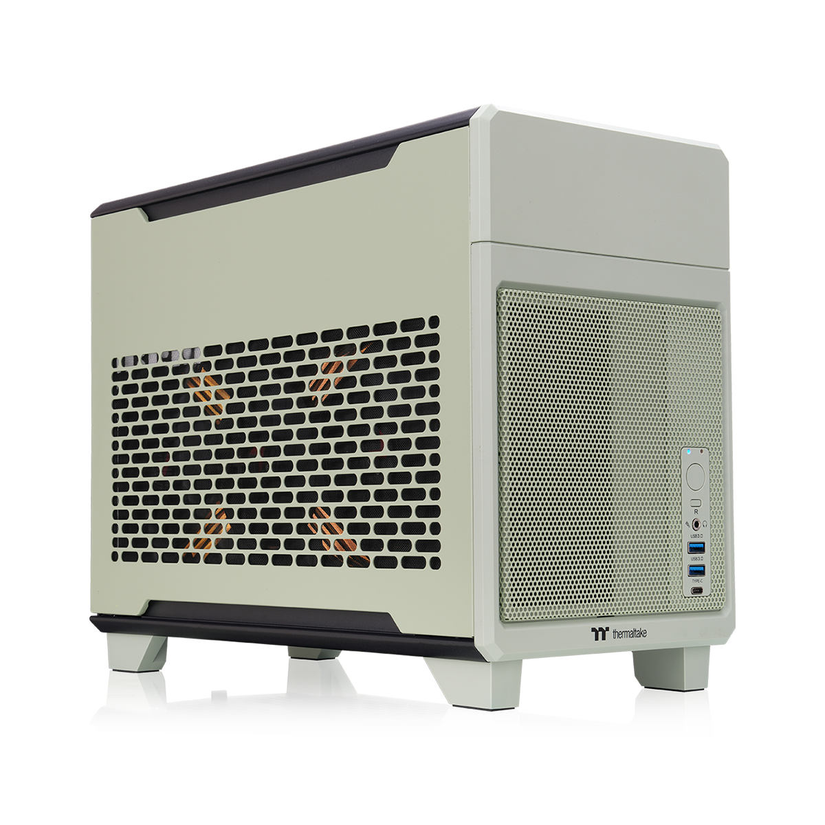 TR100 Matcha Green Mini Tower Chassis