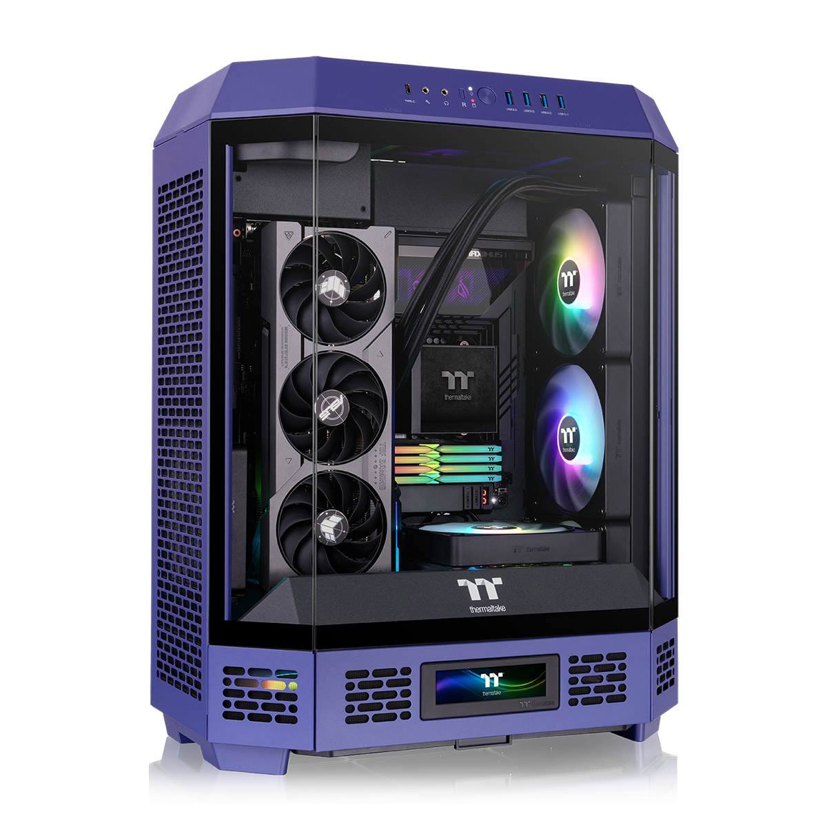 The Tower 600 Future Dusk Mid Tower Chassis – Thermaltake USA The Tower 600 Future Dusk Mid Tower Chassis – Thermaltake USA