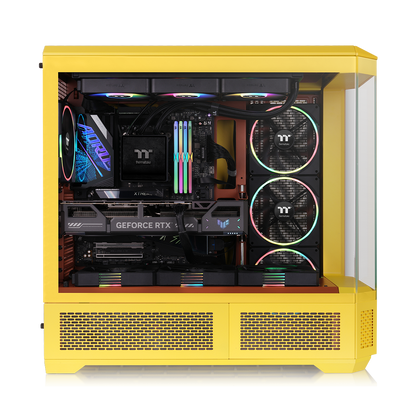 View 600 TG Butter Caramel Full Tower Chassis