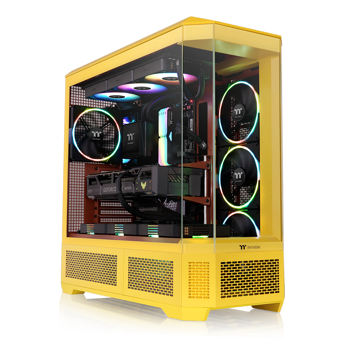View 600 TG Butter Caramel Full Tower Chassis
