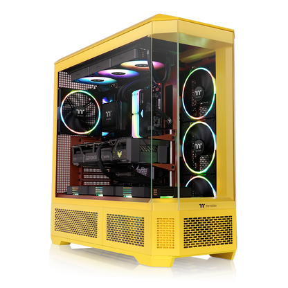View 600 TG Butter Caramel Full Tower Chassis