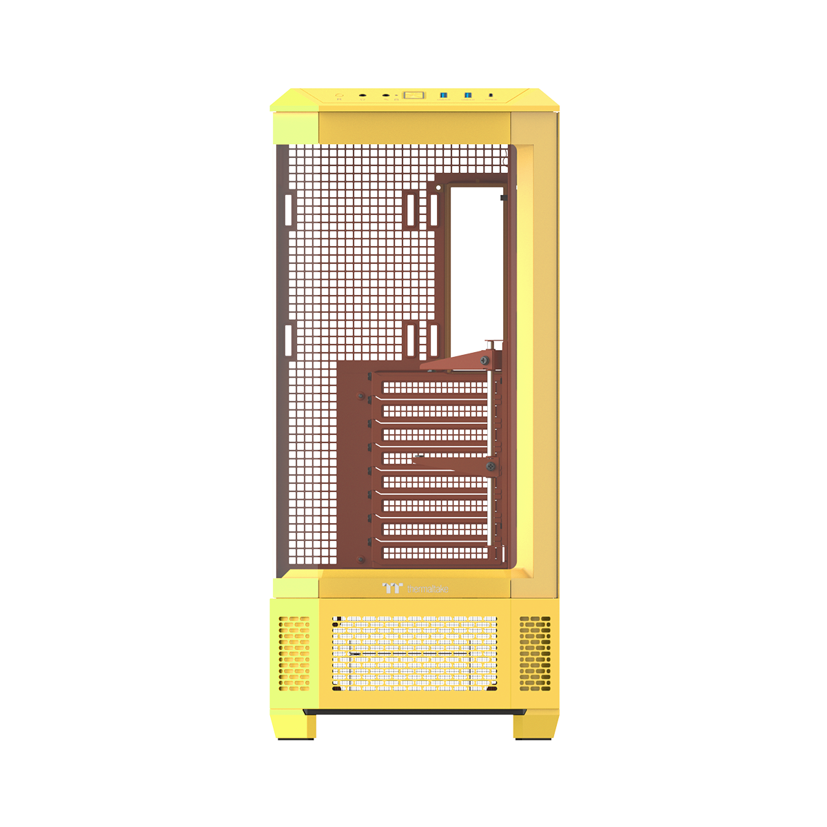 View 600 TG Butter Caramel Full Tower Chassis
