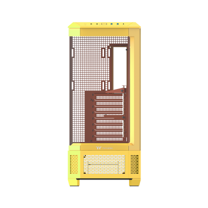 View 600 TG Butter Caramel Full Tower Chassis