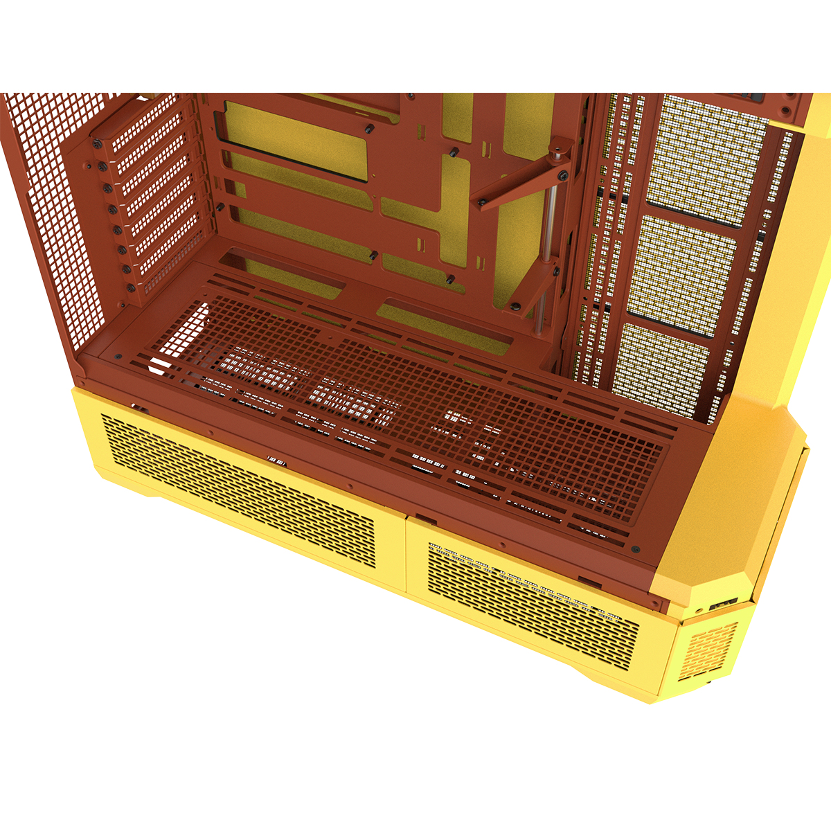 View 600 TG Butter Caramel Full Tower Chassis