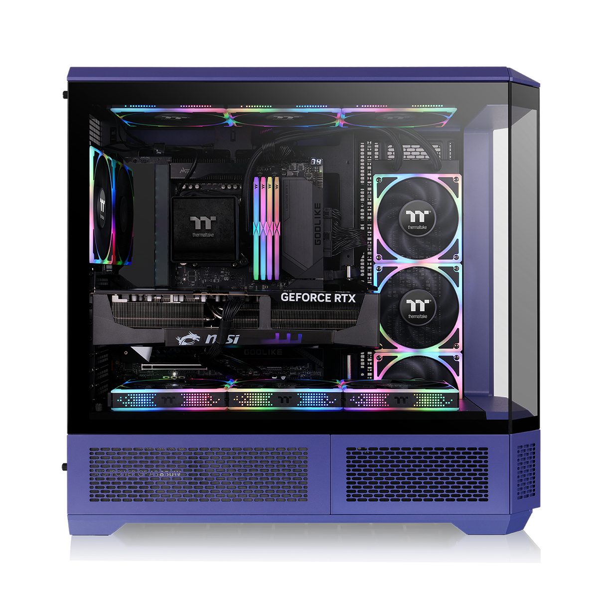 View 600 TG Future Dusk Full Tower Chassis