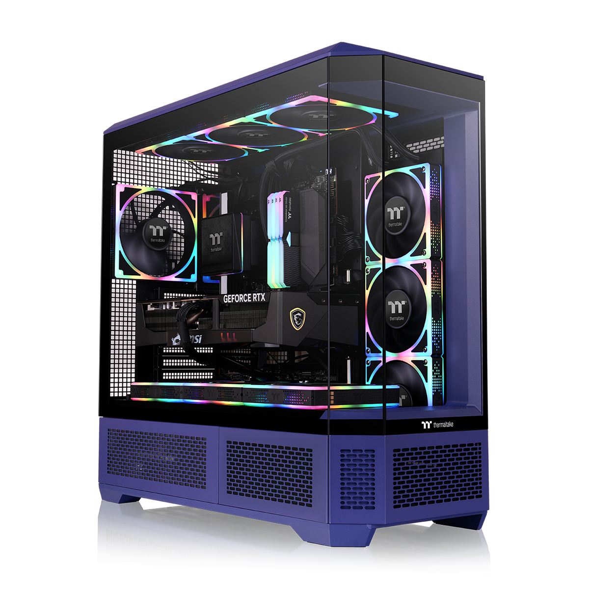 View 600 TG Future Dusk Full Tower Chassis – Thermaltake USA View 600 TG Future Dusk Full Tower Chassis – Thermaltake USA