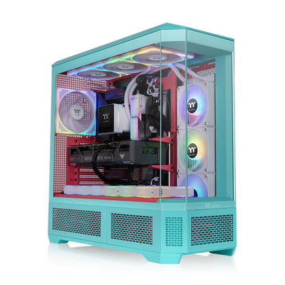 View 600 TG Mint Strawberry Full Tower Chassis