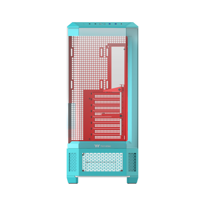 View 600 TG Mint Strawberry Full Tower Chassis