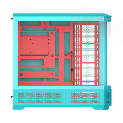 View 600 TG Mint Strawberry Full Tower Chassis