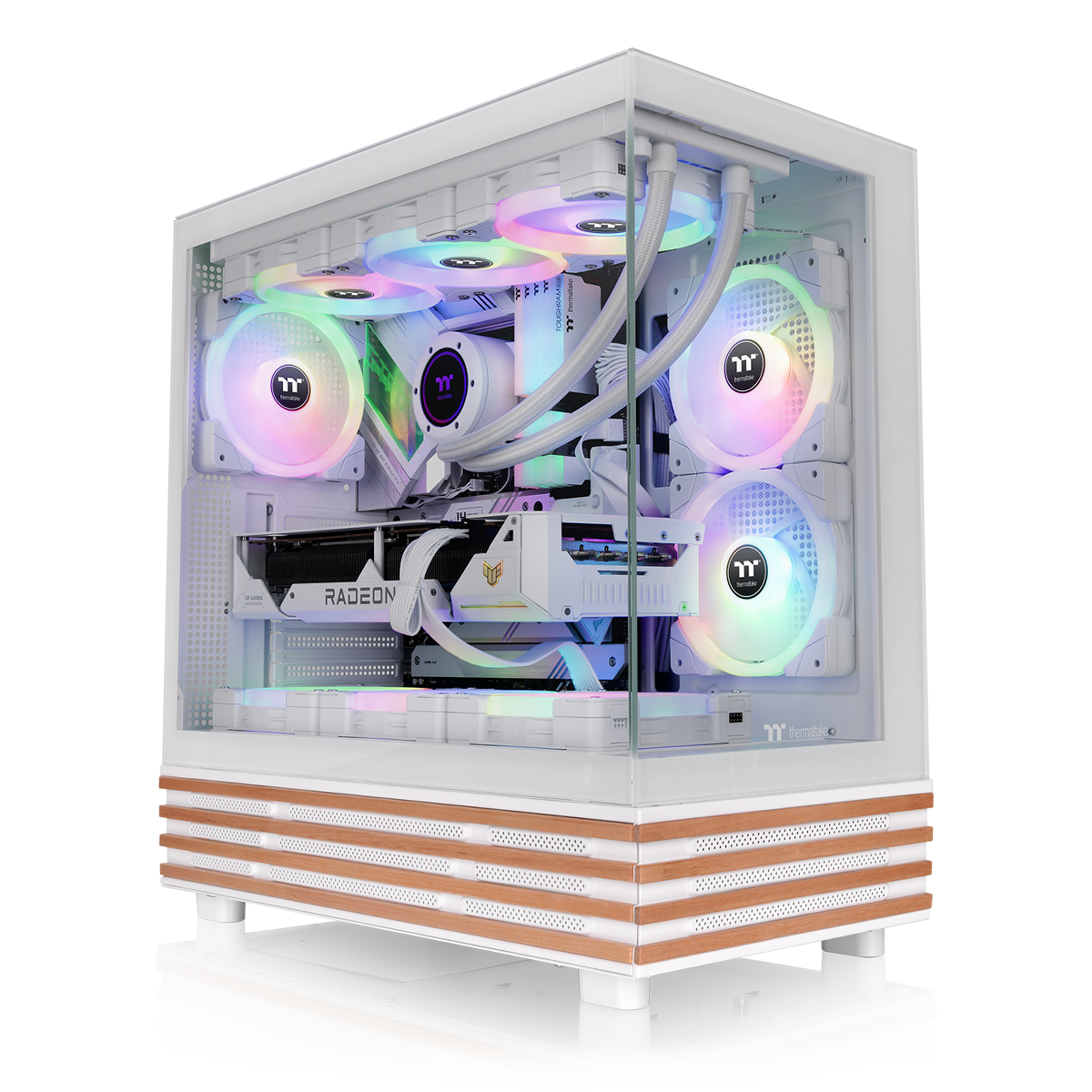 View 270 Plus WS ARGB Snow Mid Tower Chassis