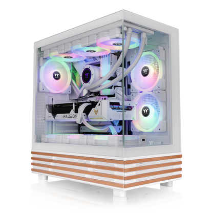 View 270 Plus WS ARGB Snow Mid Tower Chassis