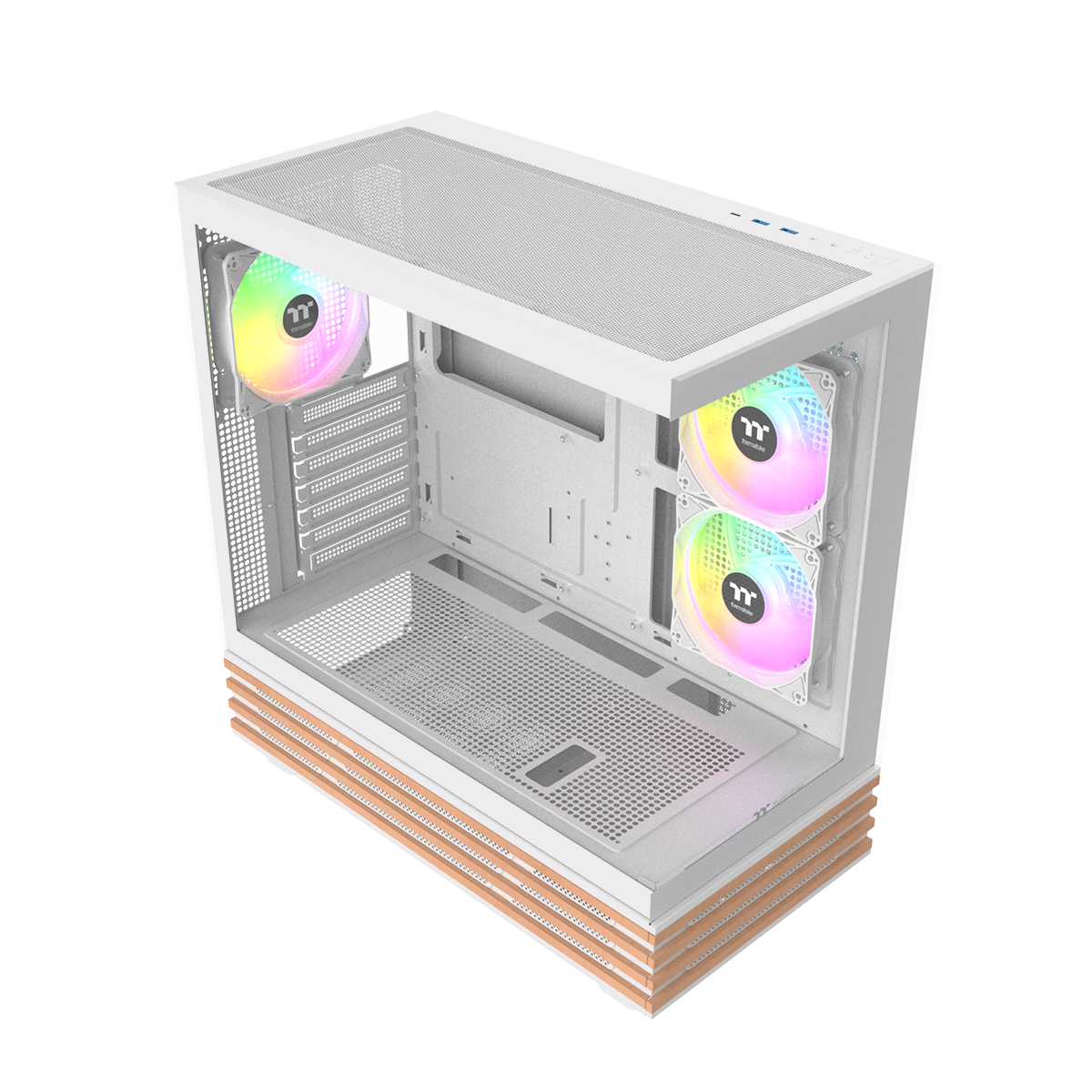 View 270 Plus WS ARGB Snow Mid Tower Chassis