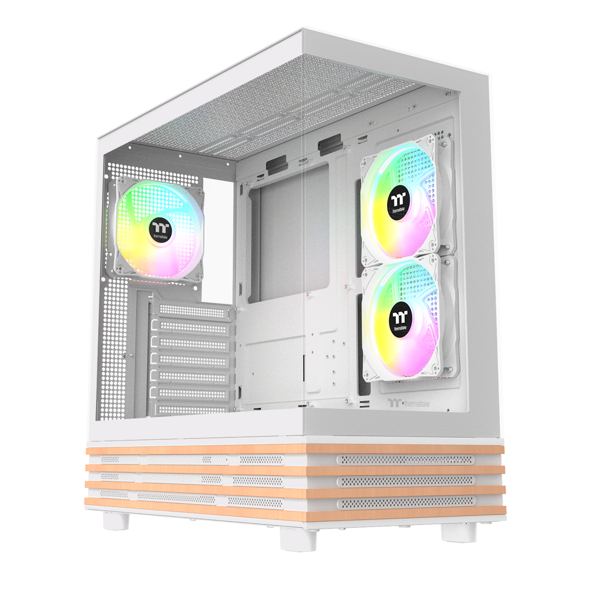 View 270 Plus WS ARGB Snow Mid Tower Chassis