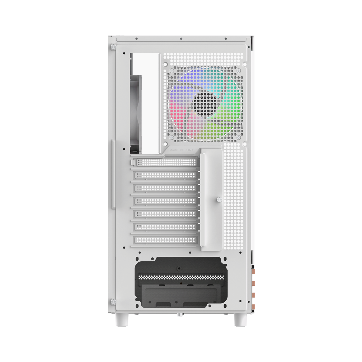 View 270 Plus WS ARGB Snow Mid Tower Chassis