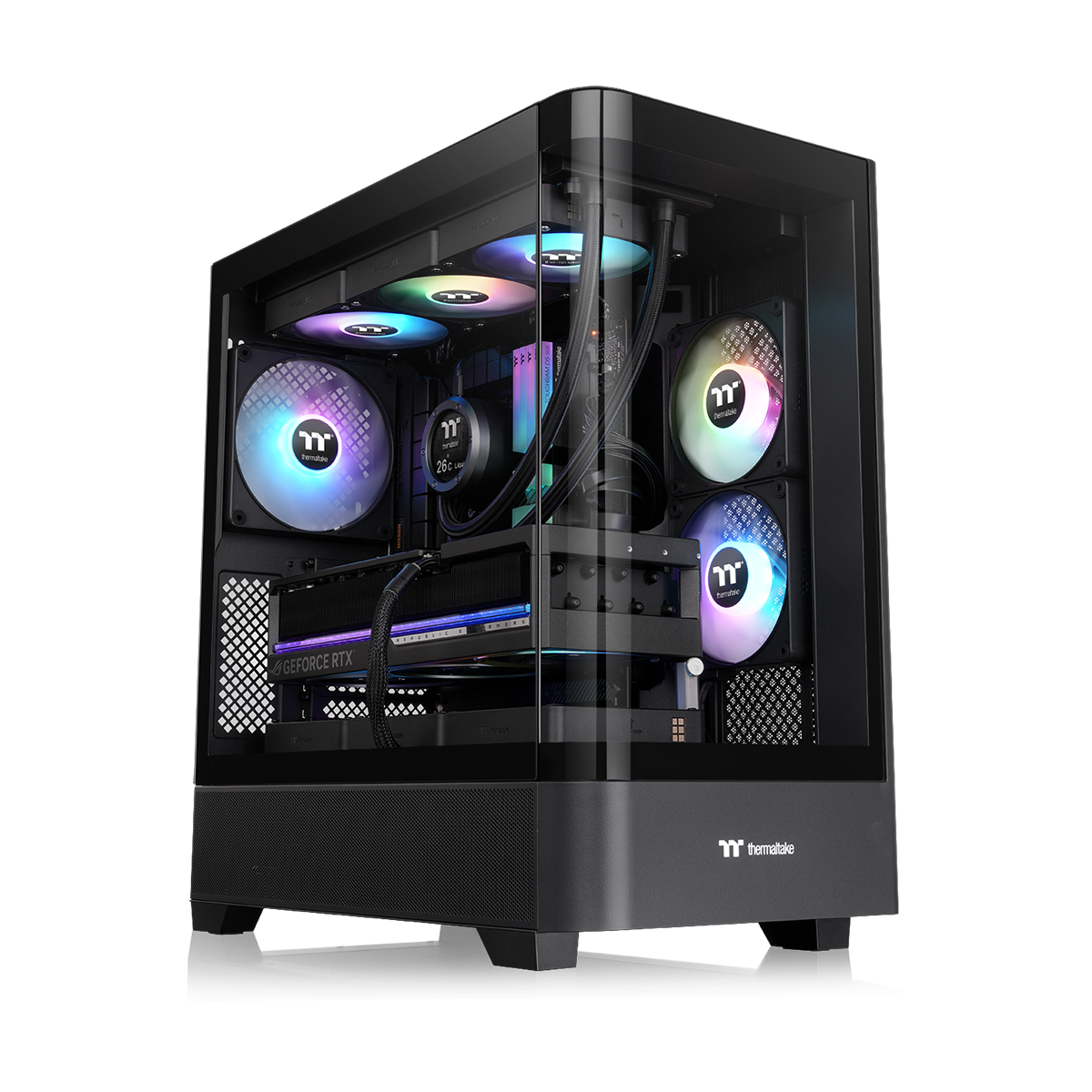 View 290 TG ARGB Mid Tower Chassis