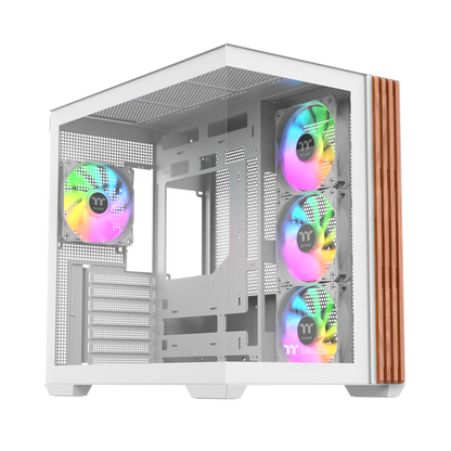 View 380 WS ARGB Snow Mid Tower Chassis